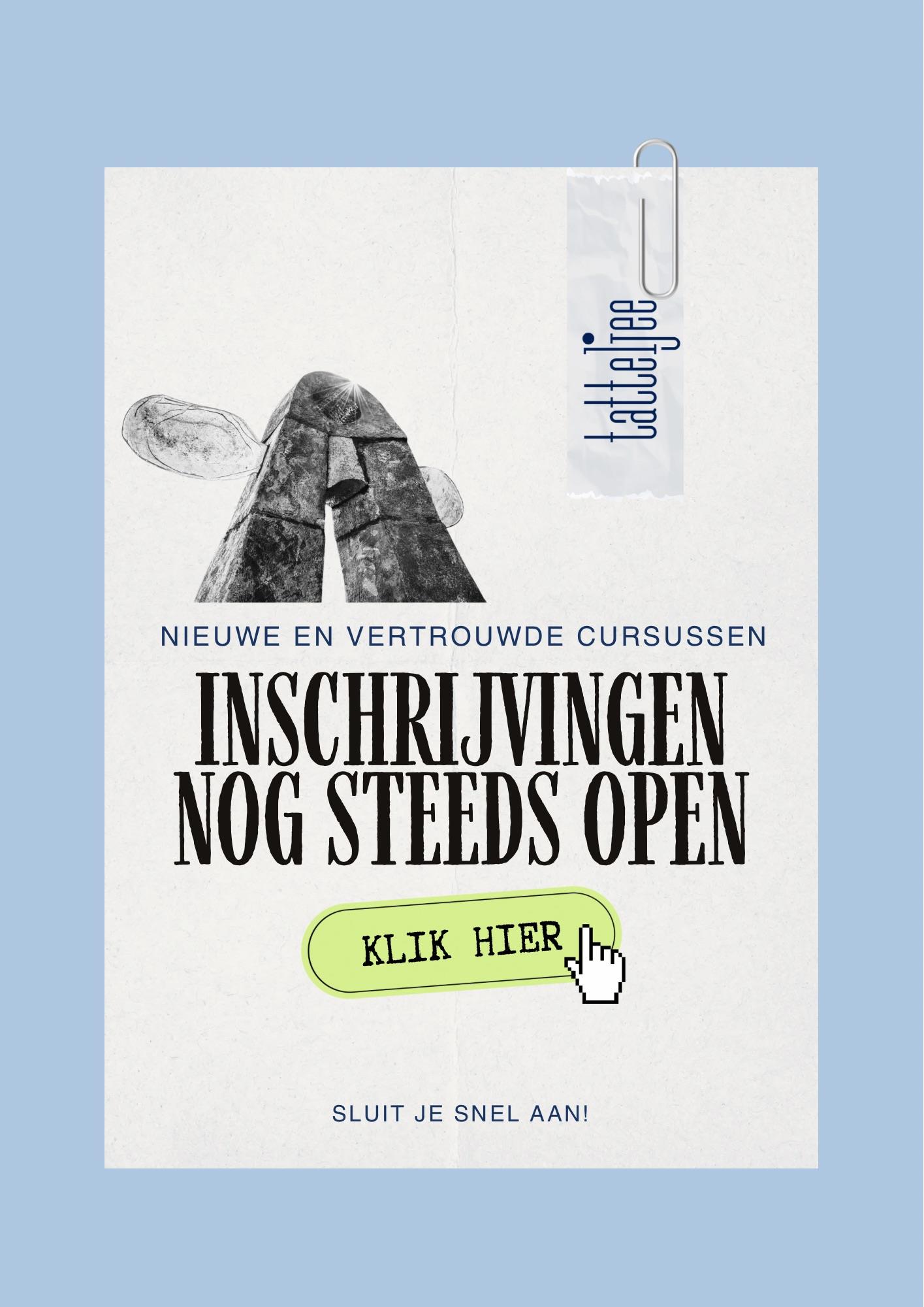 Tatteljee Inschrijven kan nog
